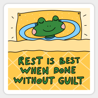 Rest is best Sticker